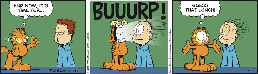 Garfield, November 28, 2024