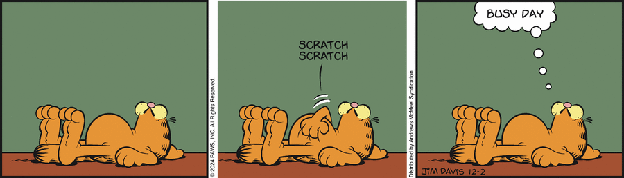 Garfield, December 2, 2024