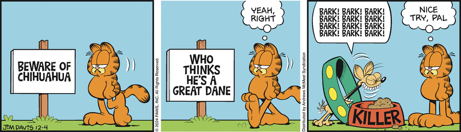 Garfield, December 4, 2024