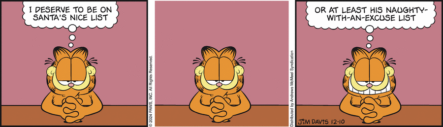 Garfield, December 10, 2024