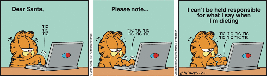 Garfield, December 11, 2024
