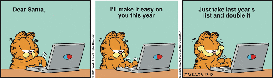 Garfield, December 12, 2024