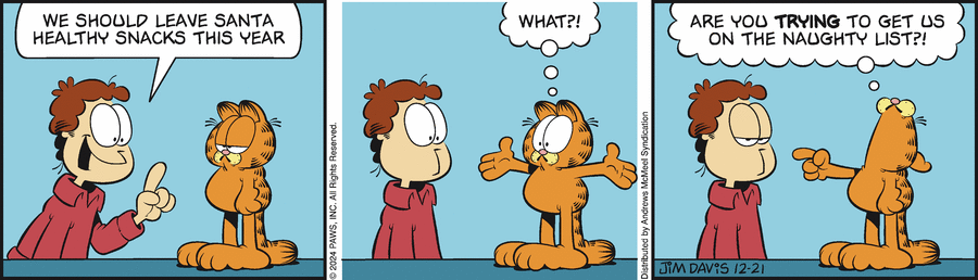 Garfield, December 21, 2024