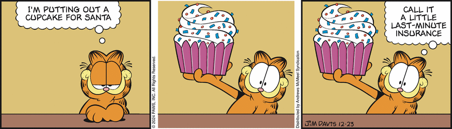 Garfield, December 23, 2024