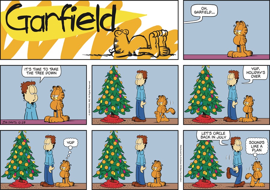 Garfield, December 29, 2024