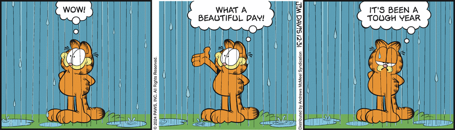 Garfield, December 31, 2024