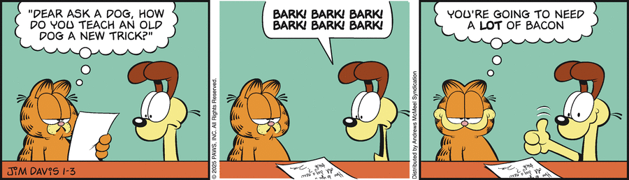 Garfield, January 3, 2025