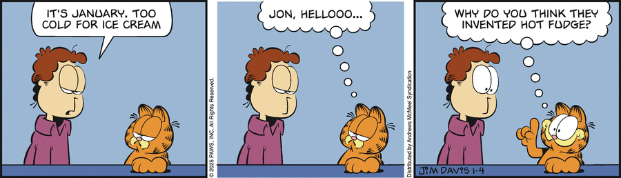 Garfield, January 4, 2025