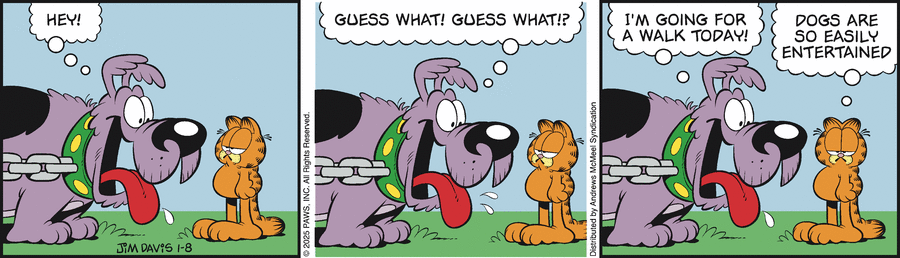 Garfield, January 8, 2025