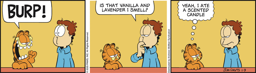 Garfield, January 9, 2025