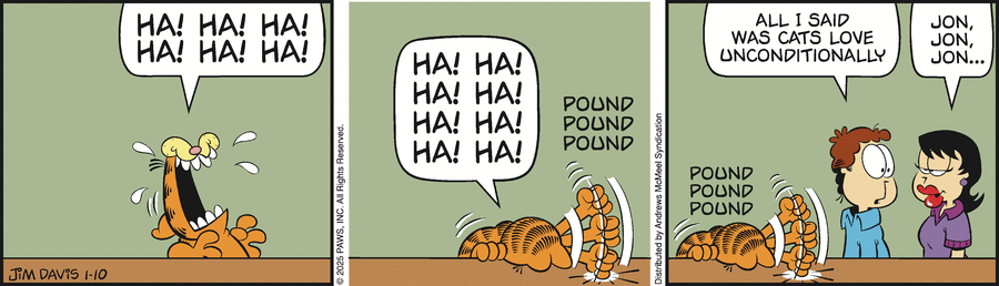Garfield, January 10, 2025