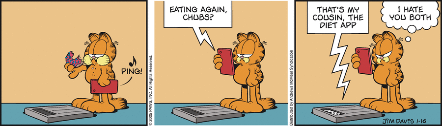 Garfield, January 16, 2025