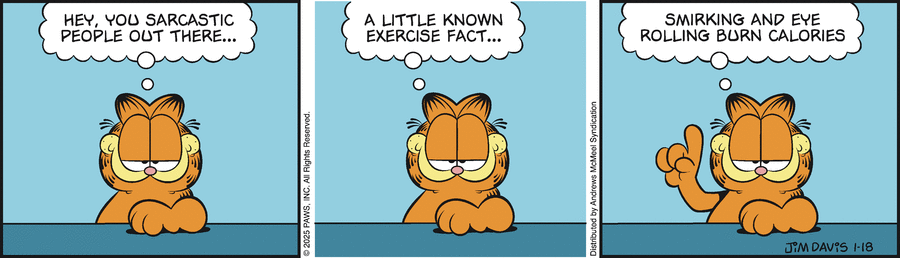 Garfield, January 18, 2025