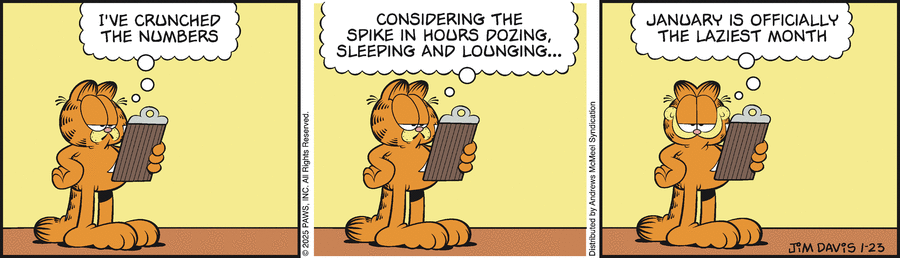 Garfield, January 23, 2025