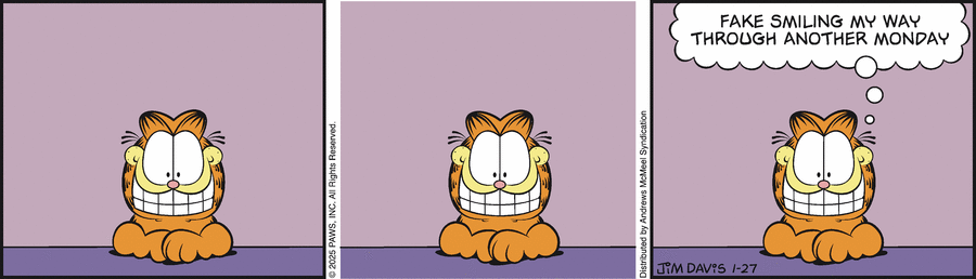 Garfield, January 27, 2025