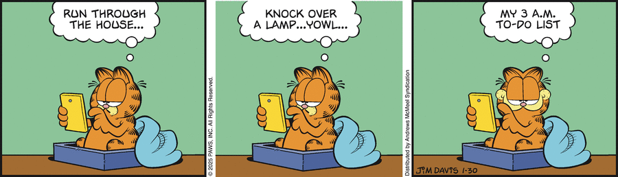 Garfield, January 30, 2025