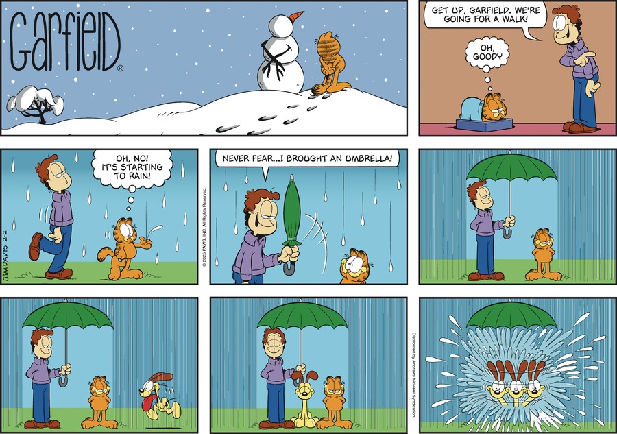 Garfield, February 2, 2025