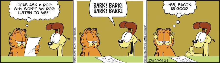 Garfield, February 5, 2025