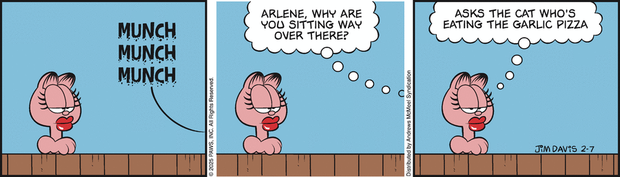 Garfield, February 7, 2025
