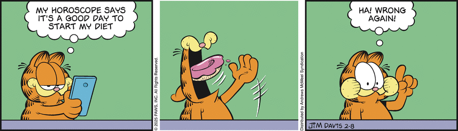 Garfield, February 8, 2025