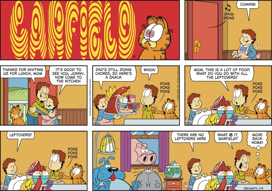 Garfield, February 9, 2025