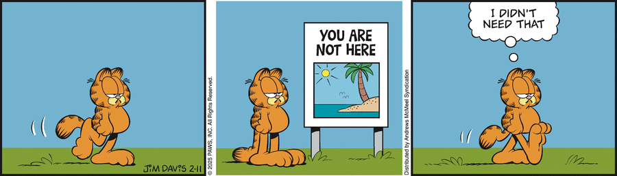 Garfield, February 11, 2025