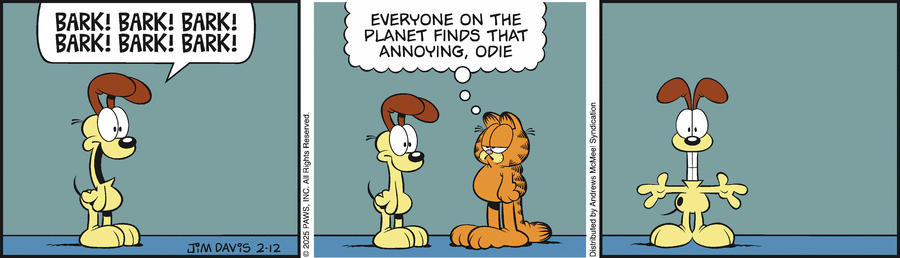 Garfield, February 12, 2025