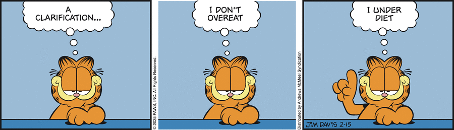 Garfield, February 15, 2025