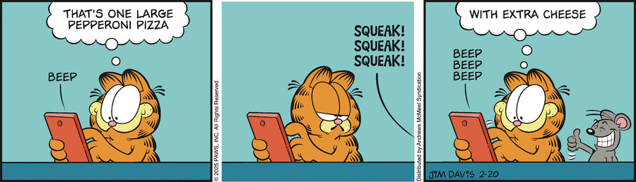 Garfield, February 20, 2025
