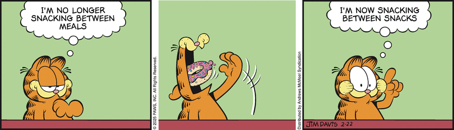Garfield, February 22, 2025