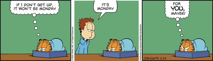 Garfield, February 24, 2025