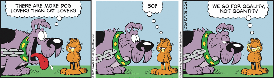 Garfield, February 26, 2025
