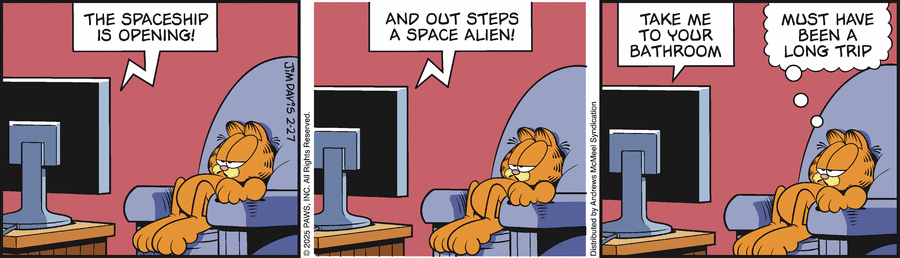 Garfield, February 27, 2025