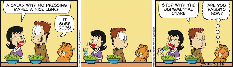 Garfield, February 28, 2025