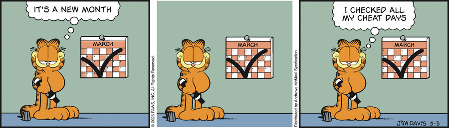 Garfield, March 3, 2025