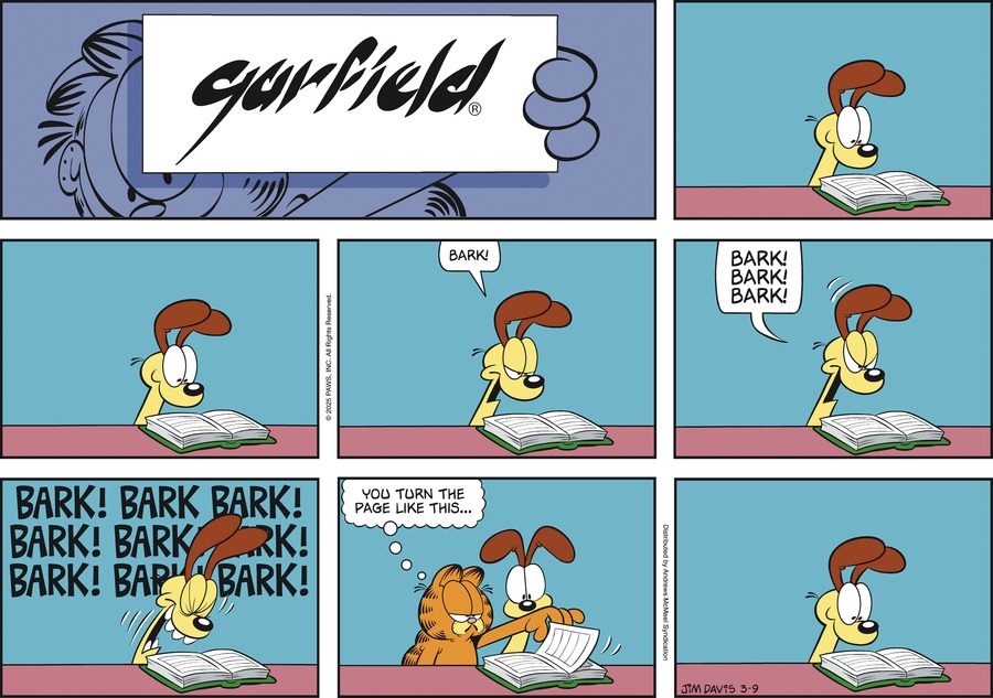 Garfield, March 9, 2025