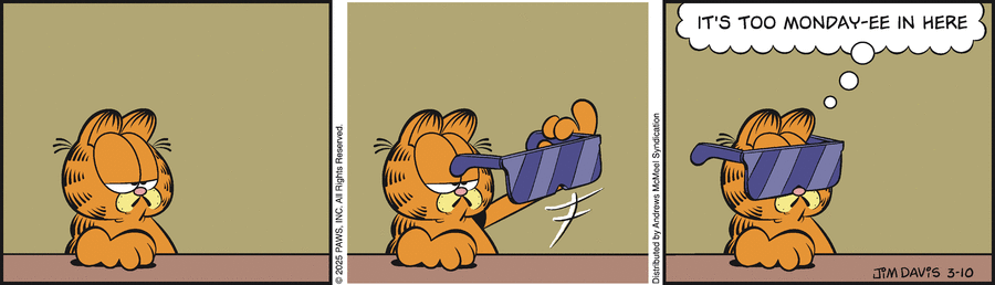 Garfield, March 10, 2025