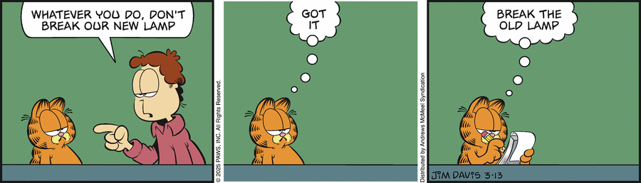 Garfield, March 13, 2025