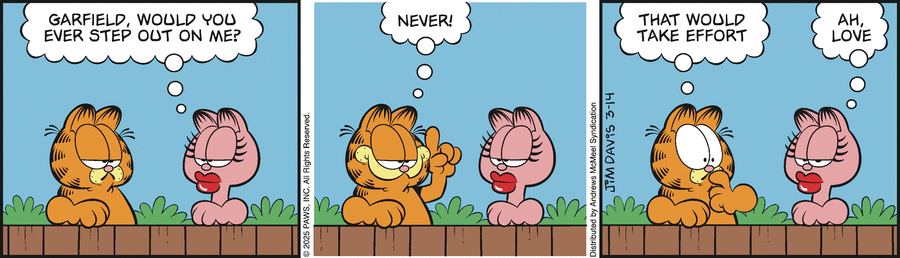 Garfield, March 14, 2025