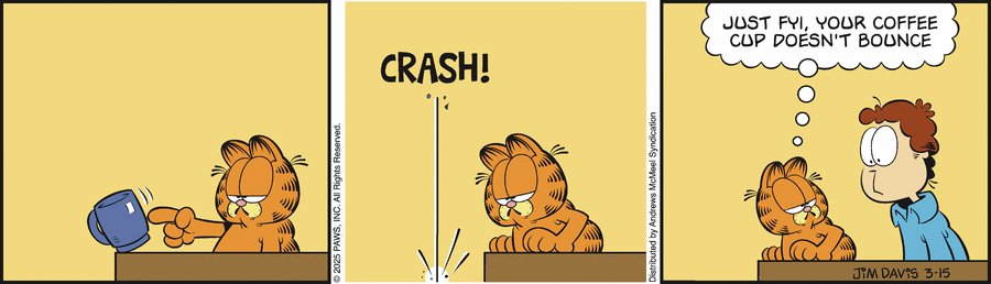Garfield, March 15, 2025