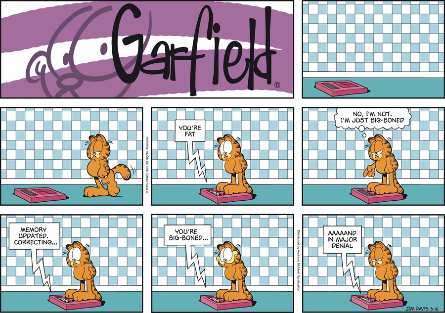 Garfield, March 16, 2025