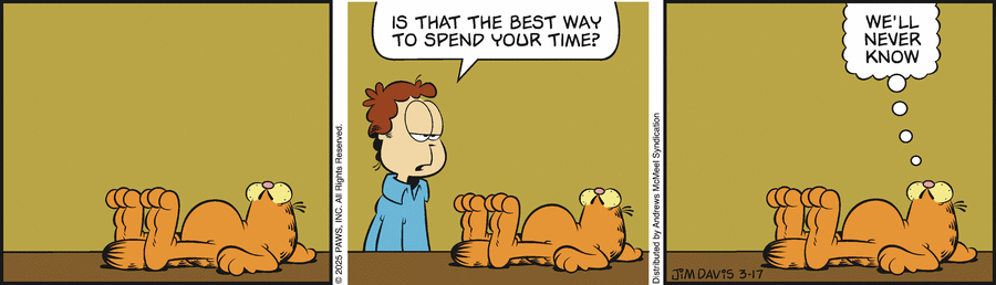 Garfield, March 17, 2025