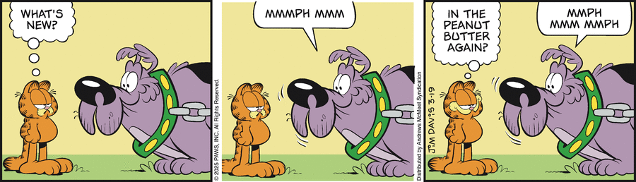 Garfield, March 19, 2025