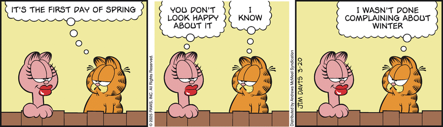 Garfield, March 20, 2025