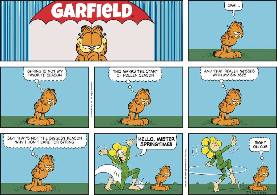 Garfield, March 23, 2025