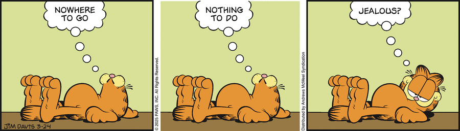Garfield, March 24, 2025