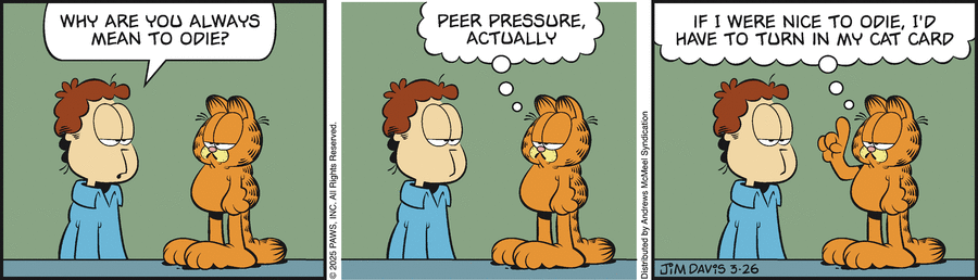 Garfield, March 26, 2025