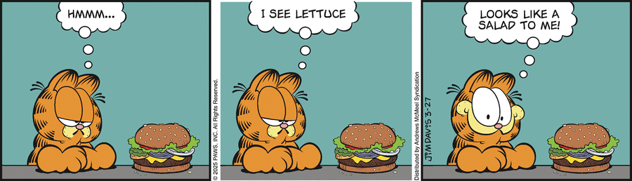 Garfield, March 27, 2025