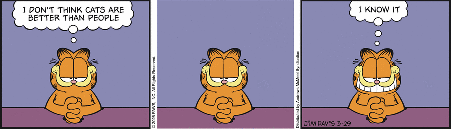 Garfield, March 29, 2025