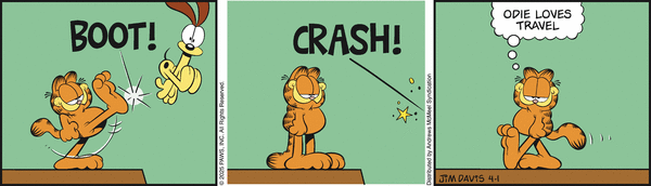Garfield, April 1, 2025